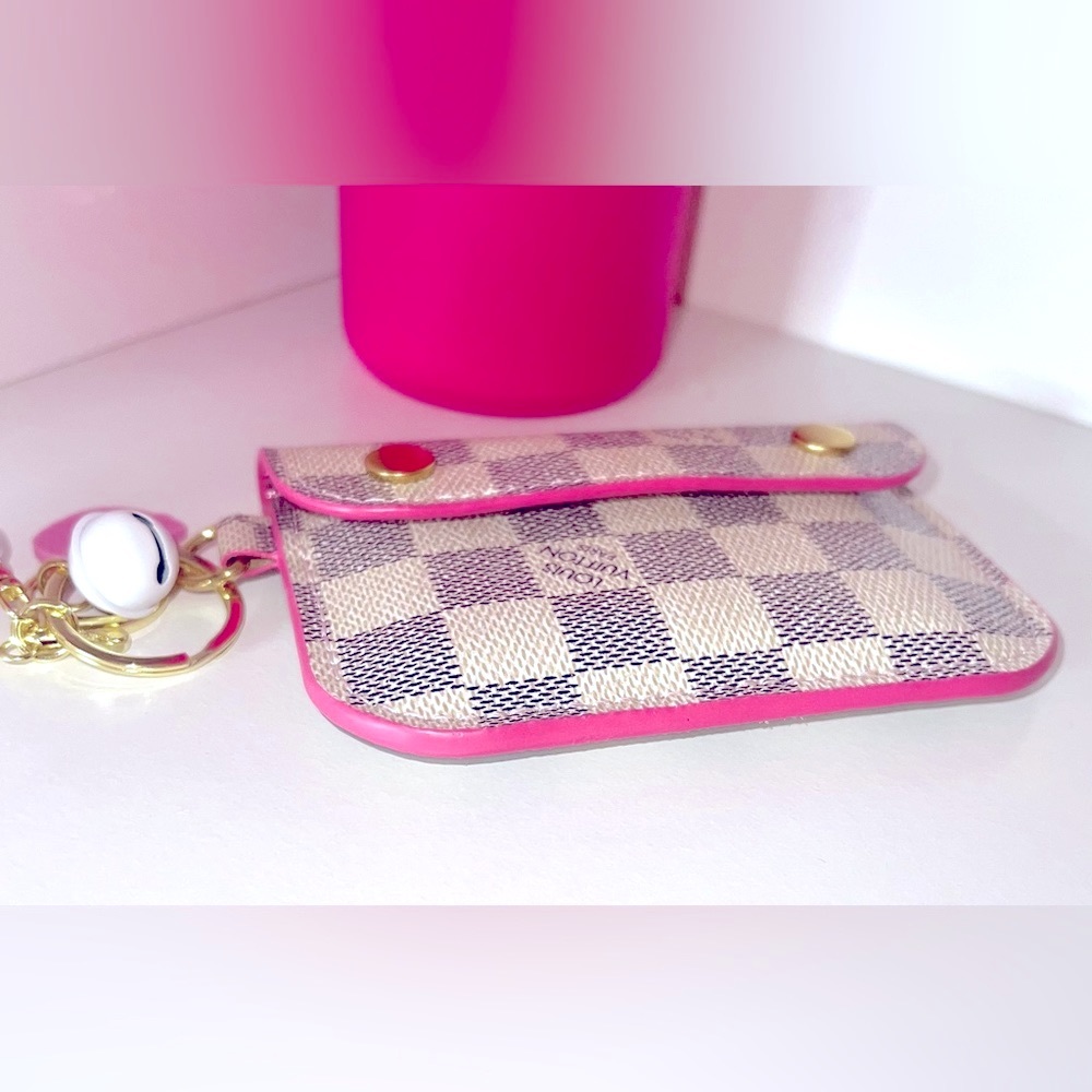 💓 damier azure small wallet Handmade - Picture 8 of 16